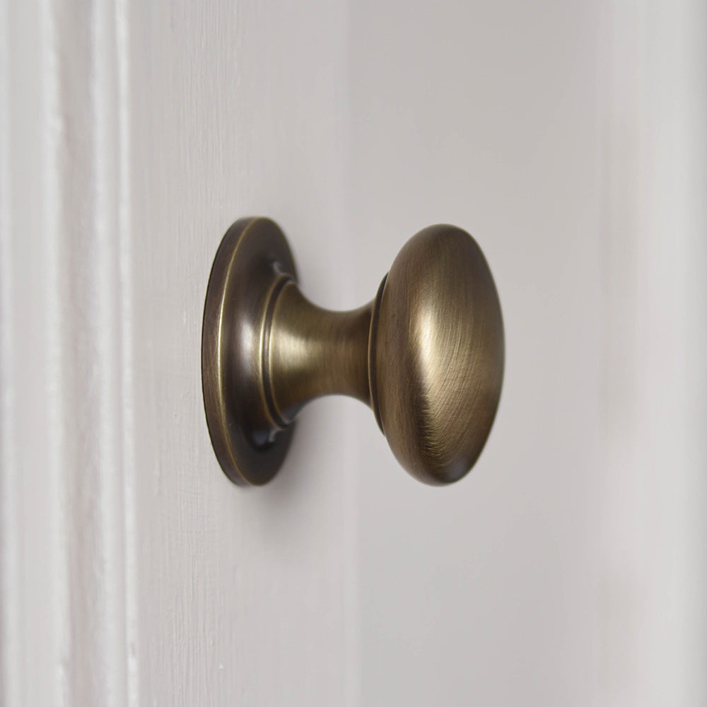 Polished Brass Hex Pull Handle