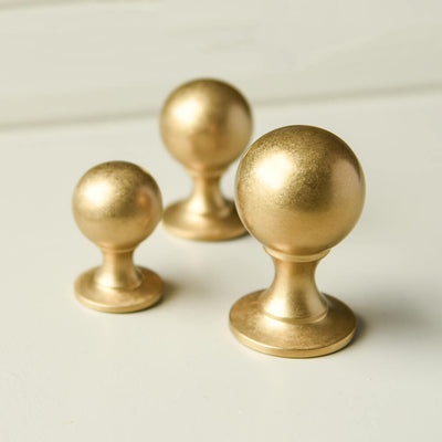 Aged Brass Penrose Cabinet Knob