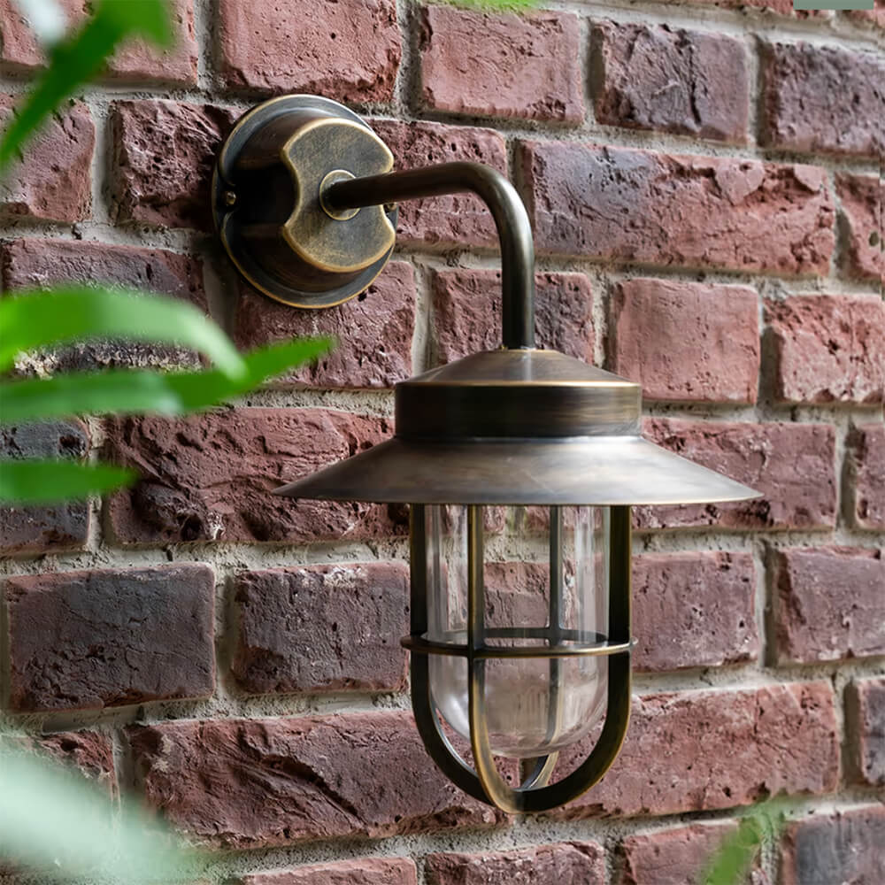 Antique Brass Hanwell Wall Light