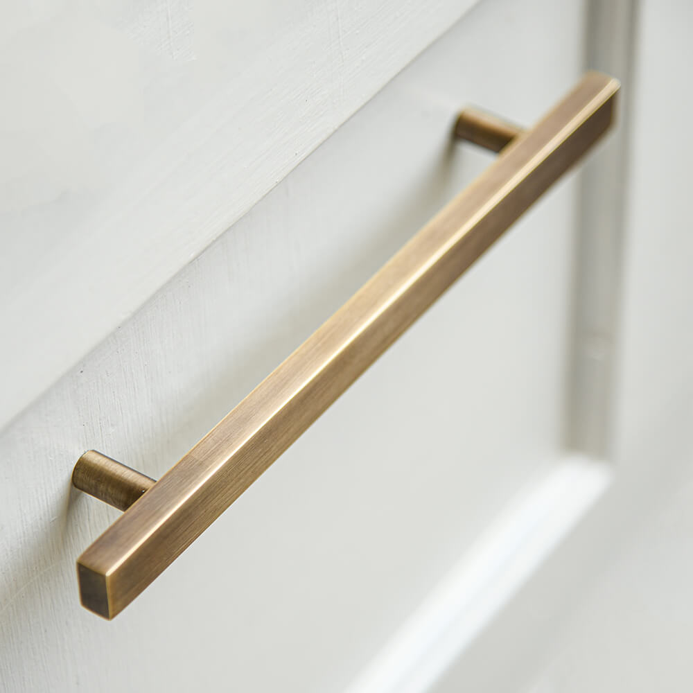 Light-Antique-Brass-Cuboid-Drawer-Pull