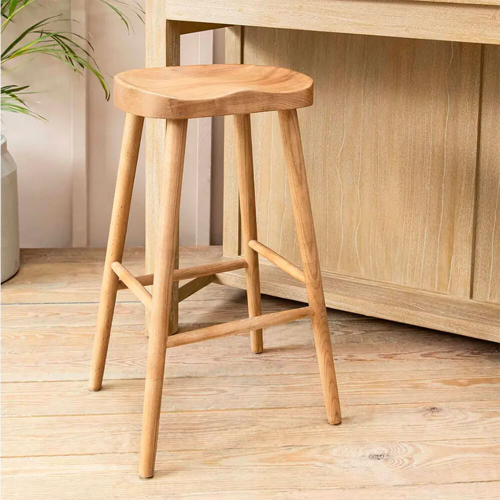 Natural Ash Lilley Stool