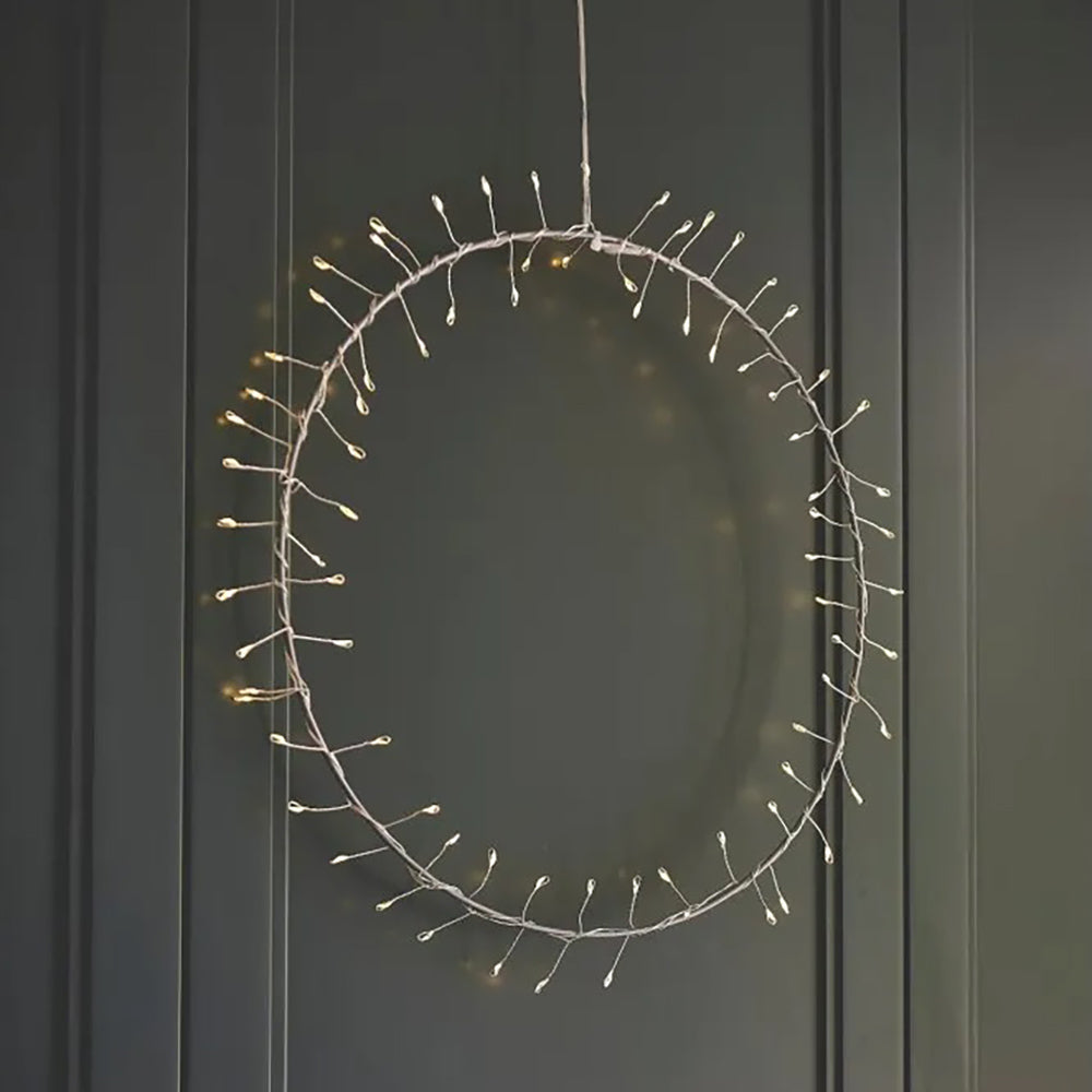 Battery fairy lights - White fairy lights - Fairy light hoop