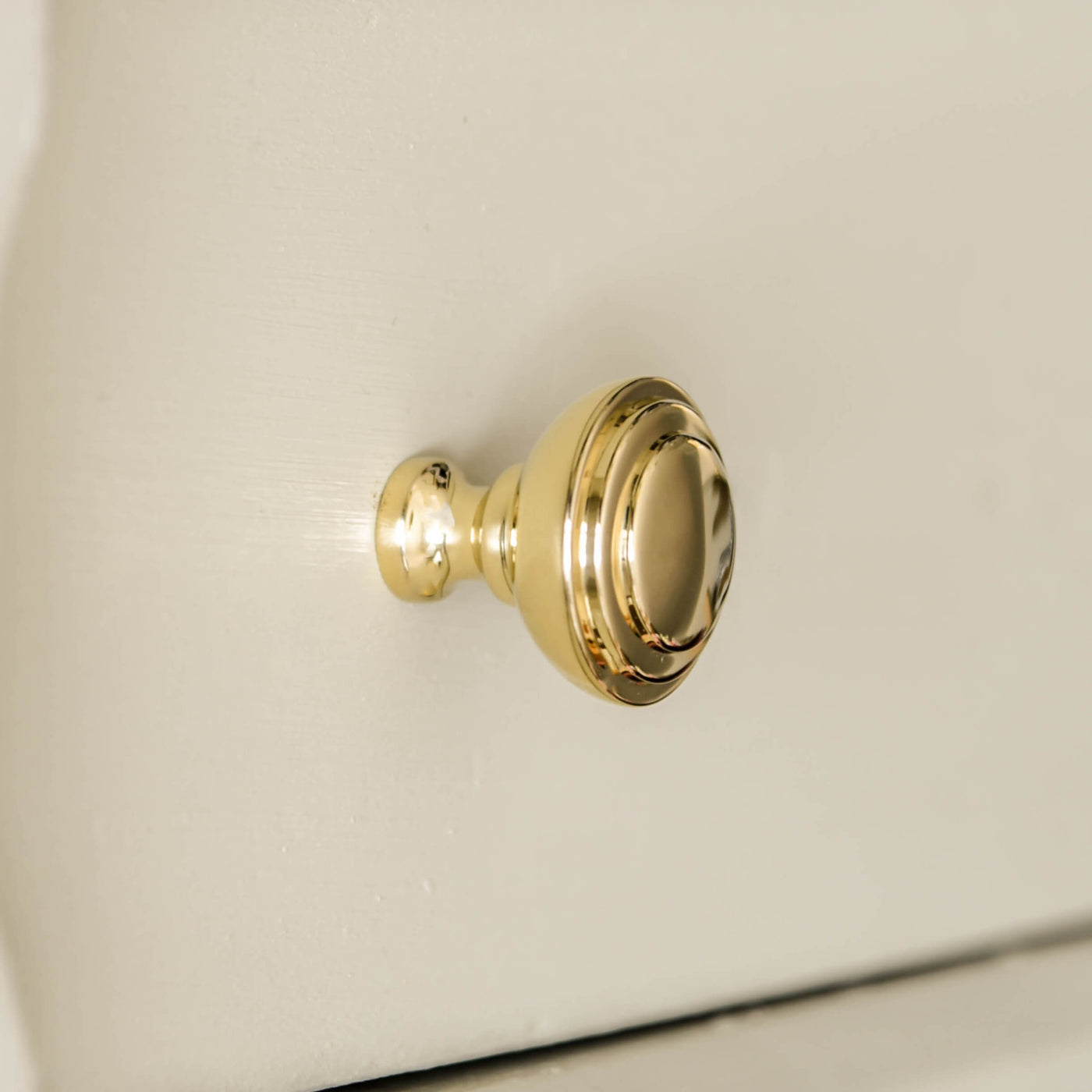 Oval Brass Cabinet Knob